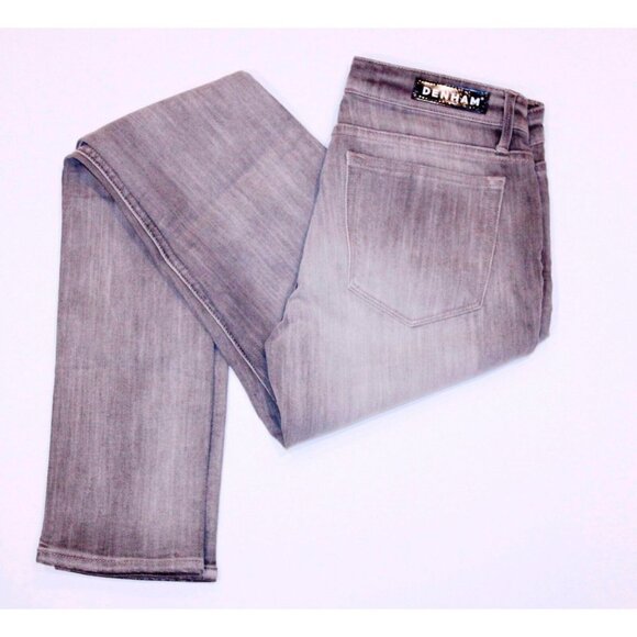 DENHAM Gray DENIM Jeans SKINNY Slim SAMPLE - Picture 1 of 2